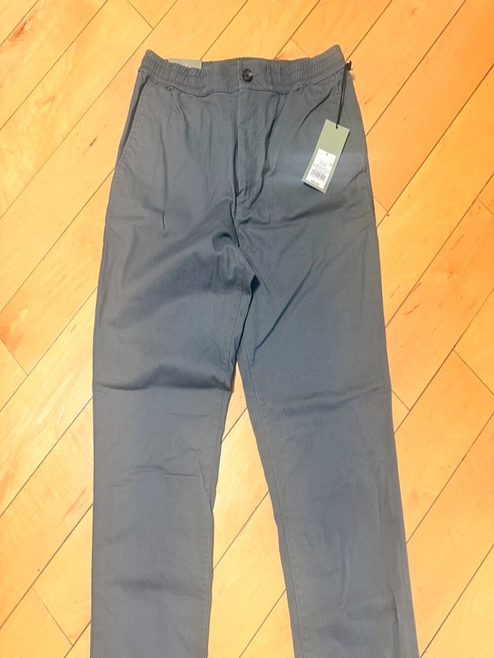 Goodfellow & Co Men’s Everyday Pants Gray Slim Tapered Stretch Sz S NWT